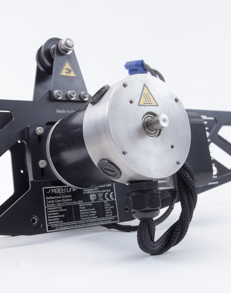 Vermietung Speedline Cablecam Seilkamera Operator TÜV Dresden Verleih Rental