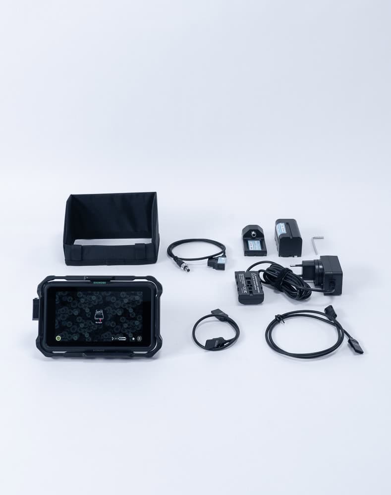 Atomos Shinobi 5" HDMI mit 8Sinn Cage + Sunhood, Ansicht 5