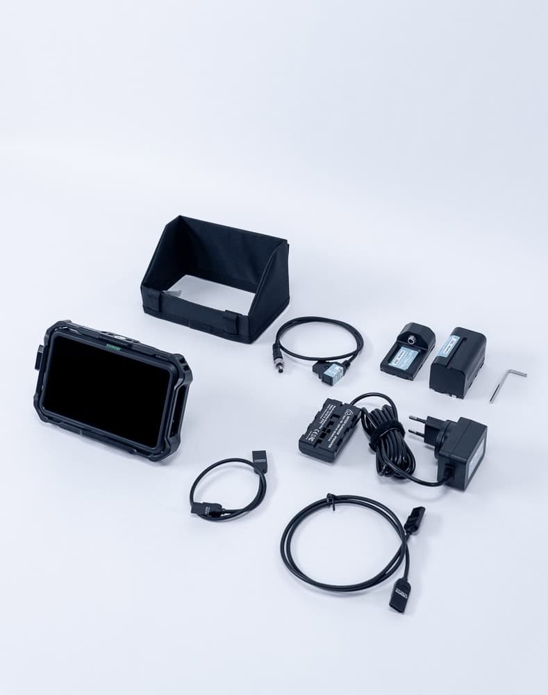 Atomos Shinobi 5" HDMI mit 8Sinn Cage + Sunhood, Ansicht 4