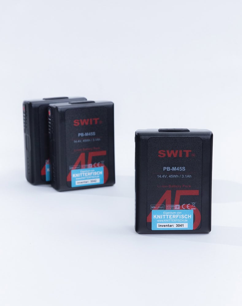SWIT PB-M45S Cine V-Mount Akku (14.4 V / 45Wh), Ansicht 2