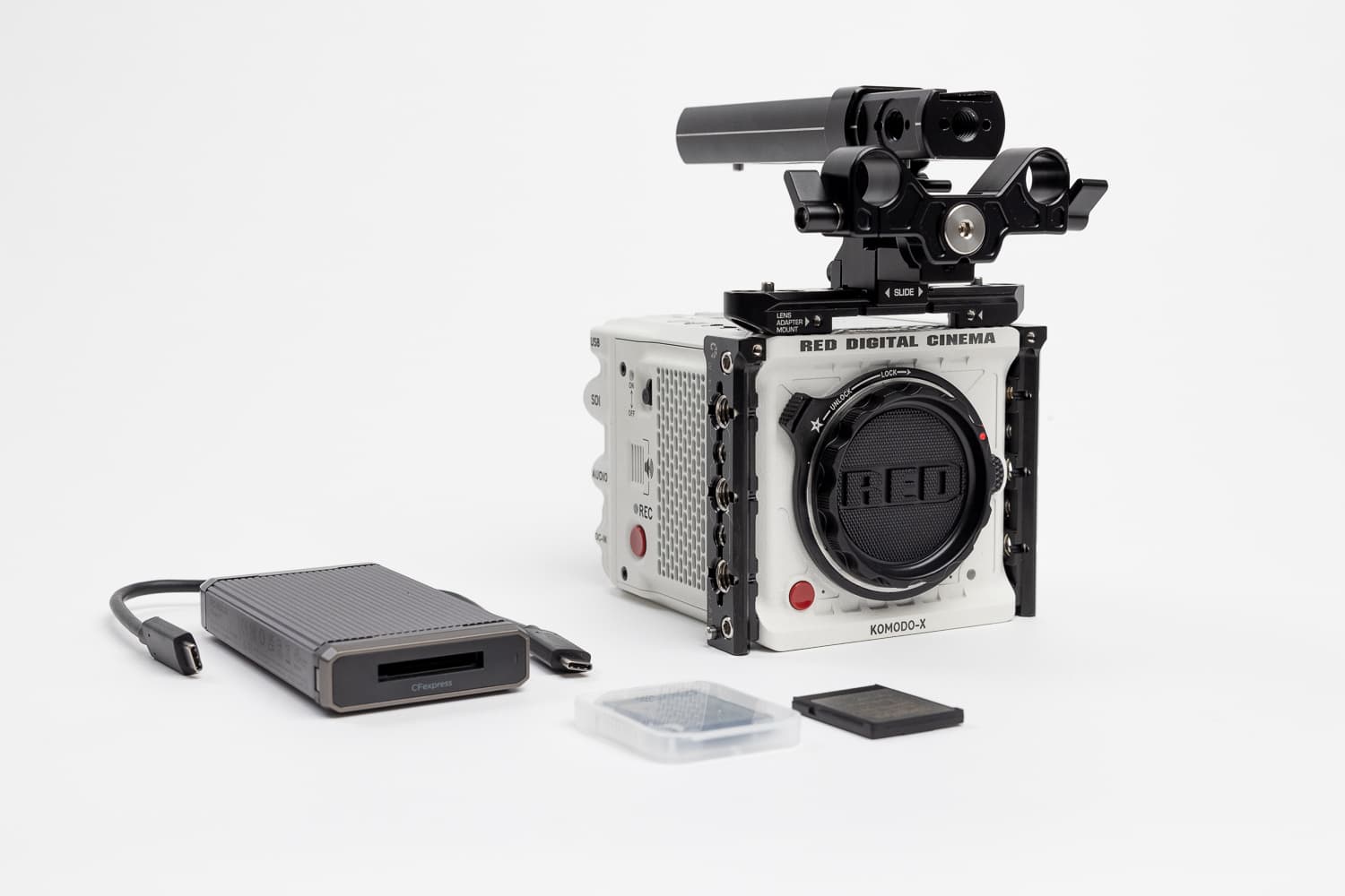 RED KOMODO-X (RF-Mount) ST Kit, Ansicht 2