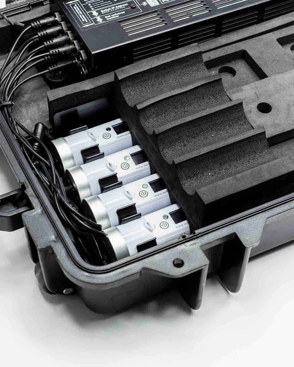 Astera 8er SET FP1 Titan Tube mit Hartschalen Lade- und Transportkoffer, Ansicht 3