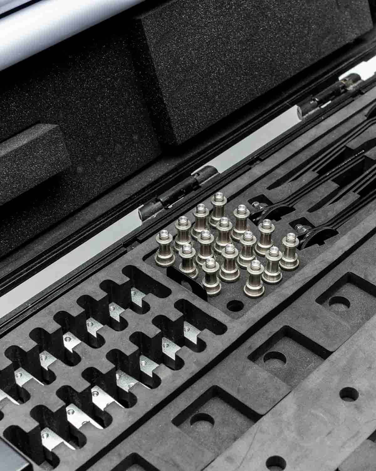 Astera 8er SET FP1 Titan Tube mit Hartschalen Lade- und Transportkoffer, Ansicht 4