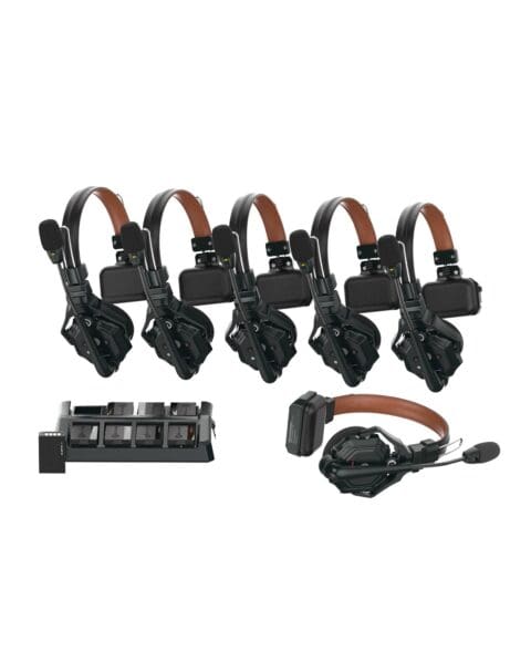 6er Set / Hollyland Solidcom C1 Pro-6S (Full-Duplex Wireless Intercom-System)